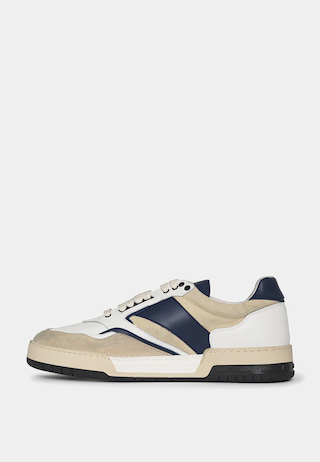 Rhude Rhude Racing Sneaker - Navy/Tan/White