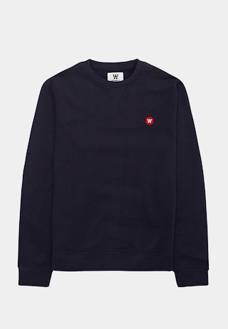 Wood Wood Tye Sweatshirt Navy