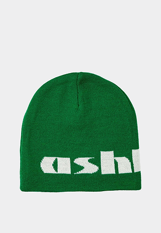 Ash Beanie Cap Green