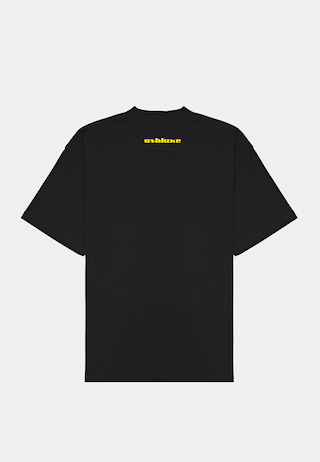 ASHLUXE Logo Blank High neck T-Shirt Black