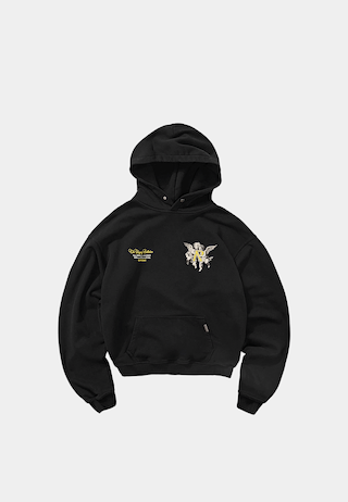 Represent Legacy Cherubs Hoodie Jet Black