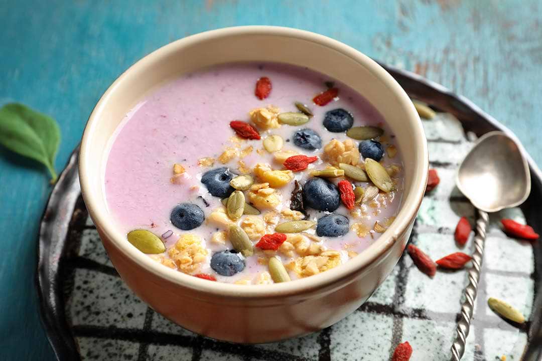 Goji Berries In Your Breakfast Bowl