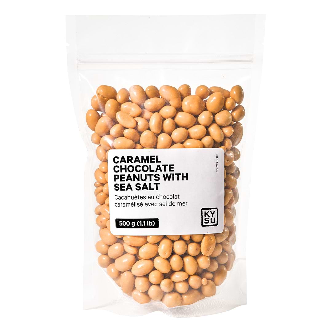 Caramel chocolate peanuts with sea salt, 500 g