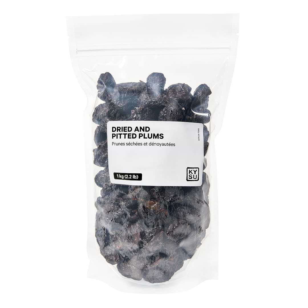 Dried and Pitted Plums