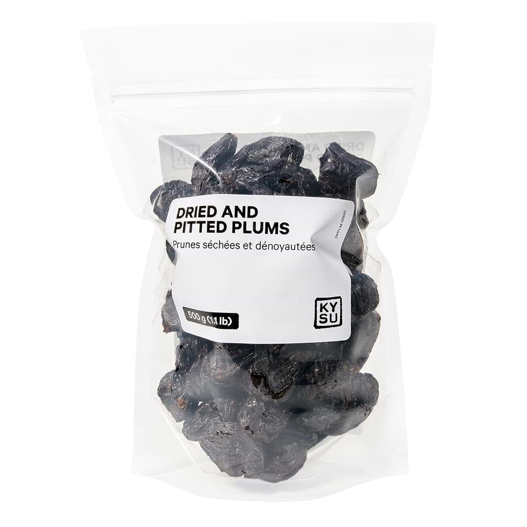 Dried and Pitted Plums