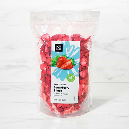 Freeze-Dried Strawberry Slices, 5.3 oz (150g)