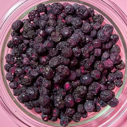 Freeze-Dried Wild Blueberries, 5.3 oz (150g)