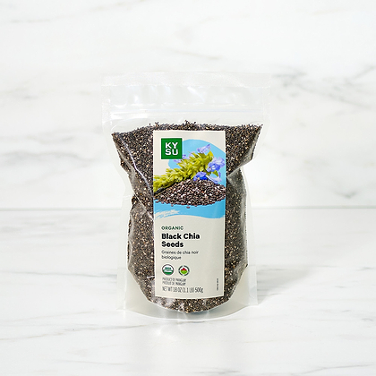 Organic Black Chia Seeds, 18 oz (1.1 lb) 500g