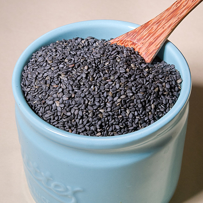 Organic Black Sesame Seeds, 35 oz (2.2 lb) 1kg