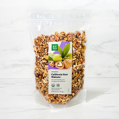 Organic California Raw Walnuts, 35 oz (2.2 lb) 1kg