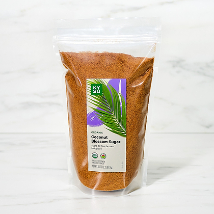 Organic Coconut Blossom Sugar, 35 oz (2.2 lb) 1kg