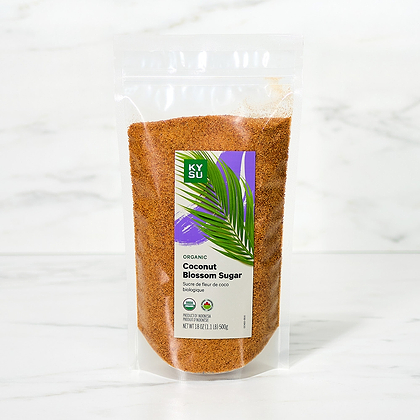 Organic Coconut Blossom Sugar, 18 oz (1.1 lb) 500g