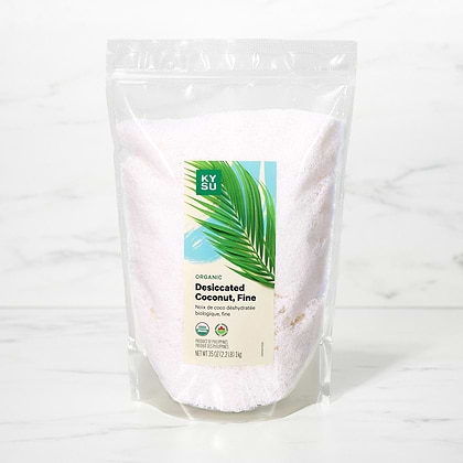 Organic Desiccated Coconut, Fine, 35 oz (2.2 lb) 1kg