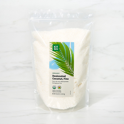 Organic Desiccated Coconut, Fine, 35 oz (2.2 lb) 1kg
