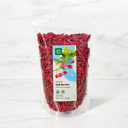 Organic Goji Berries, 18 oz (1.1 lb) 500g