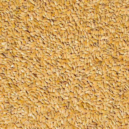 Organic Golden Flax Seeds, 18 oz (1.1 lb) 500g