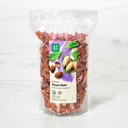 Organic Pecan Nuts, 35 oz (2.2 lb) 1kg