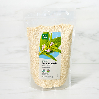 Organic Sesame Seeds, 35 oz (2.2 lb) 1kg