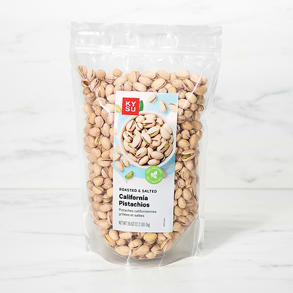 Roasted and Salted California Pistachios, 35 oz (2.2 lb) 1kg
