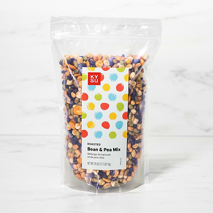 Roasted Bean and Pea Mix with Salt, 35 oz (2.2 lb) 1kg