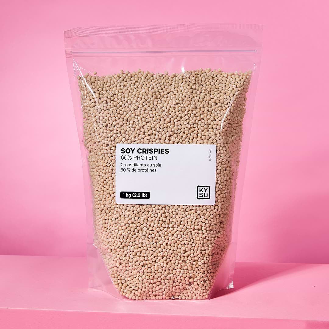 Soy Crispies with Cocoa - 58% Protein, 1 kg
