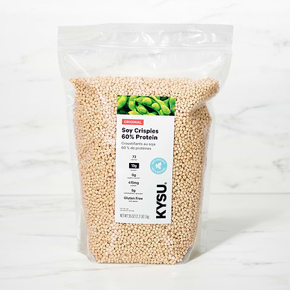 Soy Crispies - 60% Protein, 35 oz (2.2 lb) 1kg