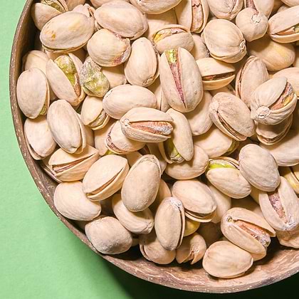Roasted and salted California pistachios