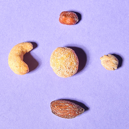 Smoked nut mix