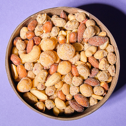 Smoked nut mix