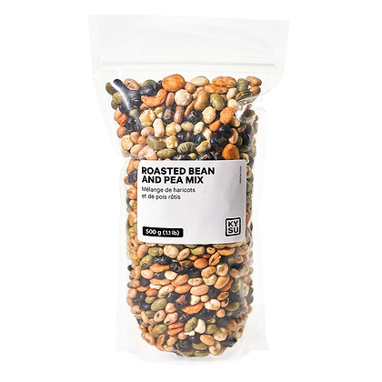 Roasted Bean and Pea Mix with Salt