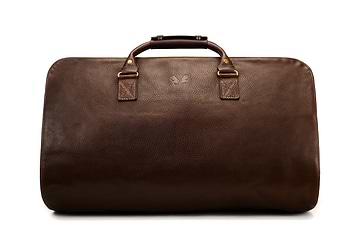 Leather suit travel bag 2025