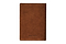 Suede Passport Wallet - Tobacco Brown