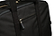 back view of the black sport duffel bag