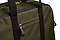 back view of the olive green sport duffel bag