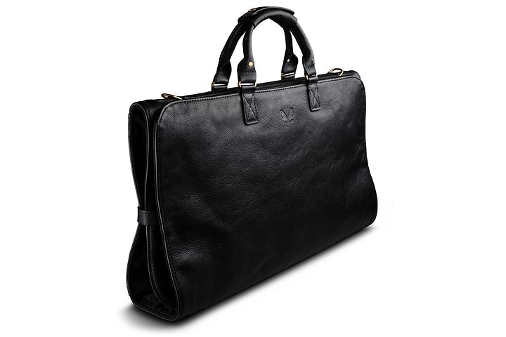 Leather Trifold - Black