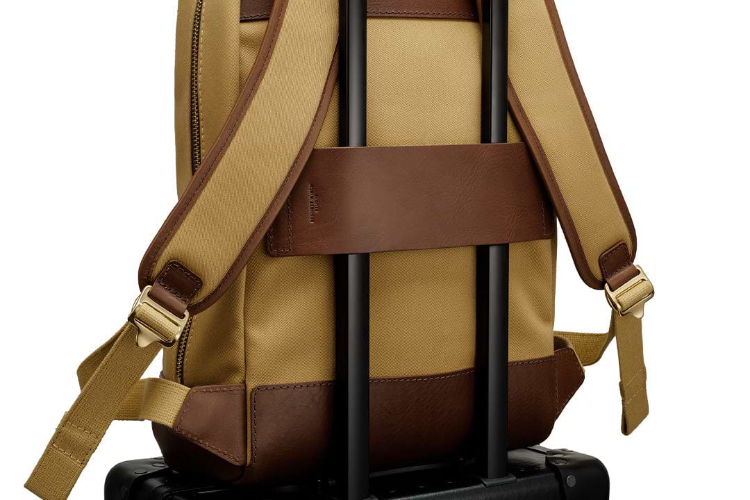 The Backpack | Tan Canvas Backpack for Men | Bennett Winch