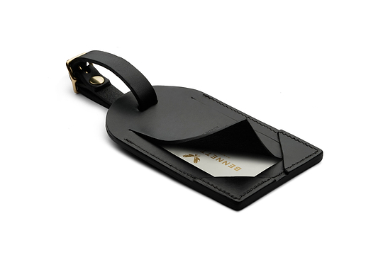 Luggage Tag - Black