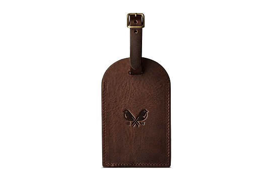 Luggage Tag - Dark Brown