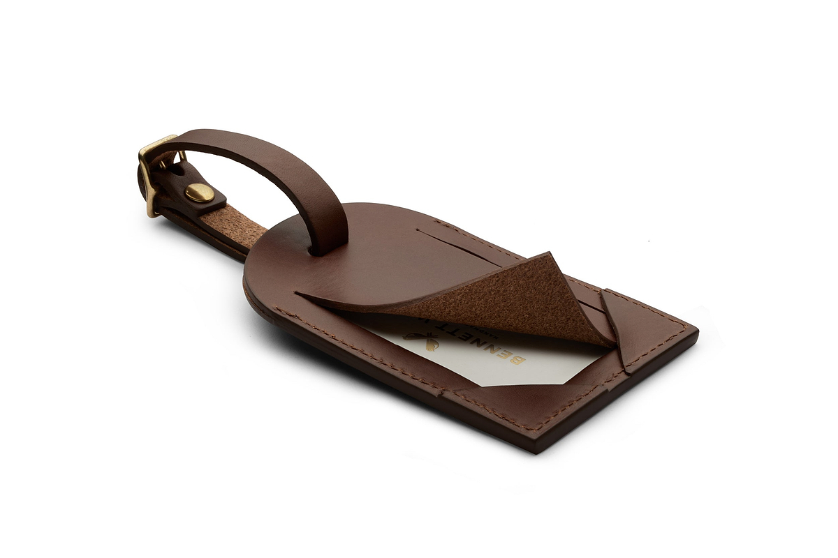 Luggage Tag - Brown