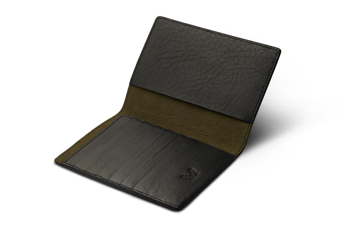 Passport Wallet - Black