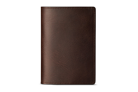 Passport Wallet - Dark Brown