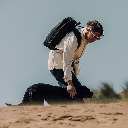 bennett winch black leather backpack The Backpack | Black Canvas Backpack for Men