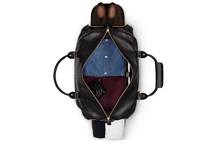 Canvas + Leather Weekend Bags for Men | Men's Weekend Bag