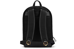 bennett winch black leather backpack Bennett Winch Luxury Travel Backpack with Laptop Compartment