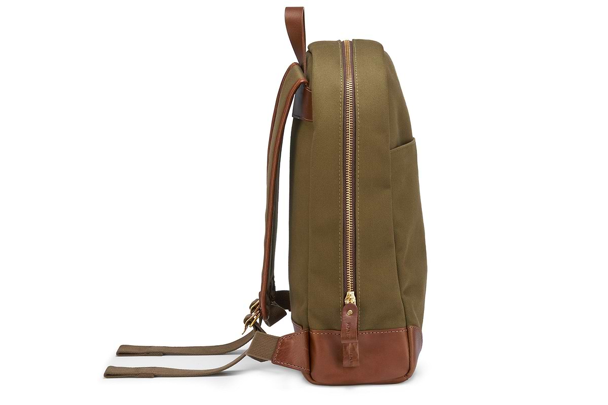 Olive canvas backpack shop