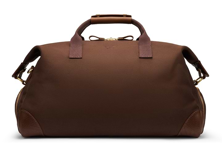 ベネットウィンチ　コットンキャンバス ガーメントバック ウィークエンドバック Canvas + Leather Weekend Bags for Men | Men's Weekend Bag