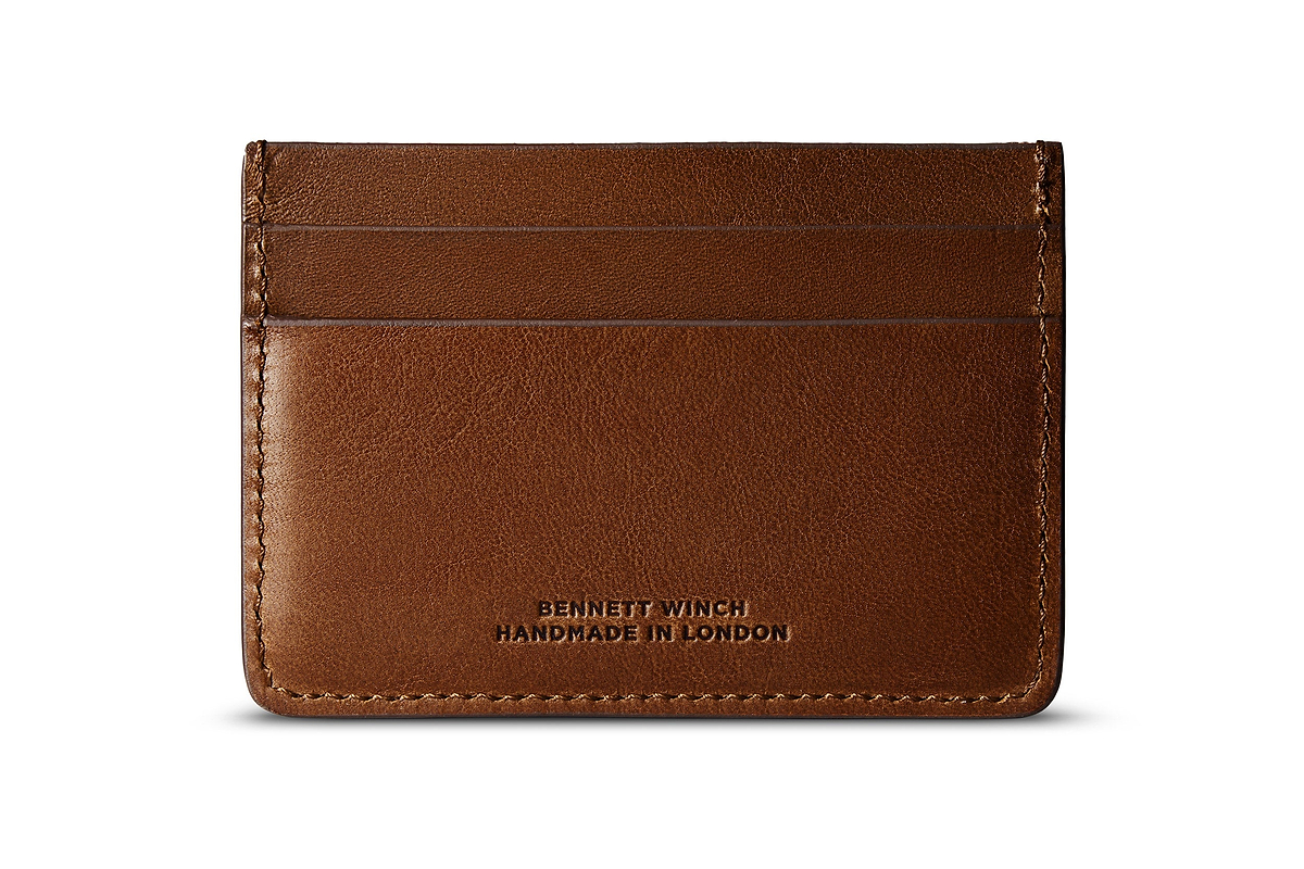 Farringdon Card Holder - Brown