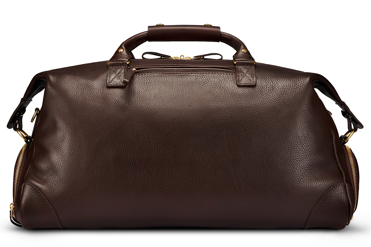 Leather Weekender - Brown