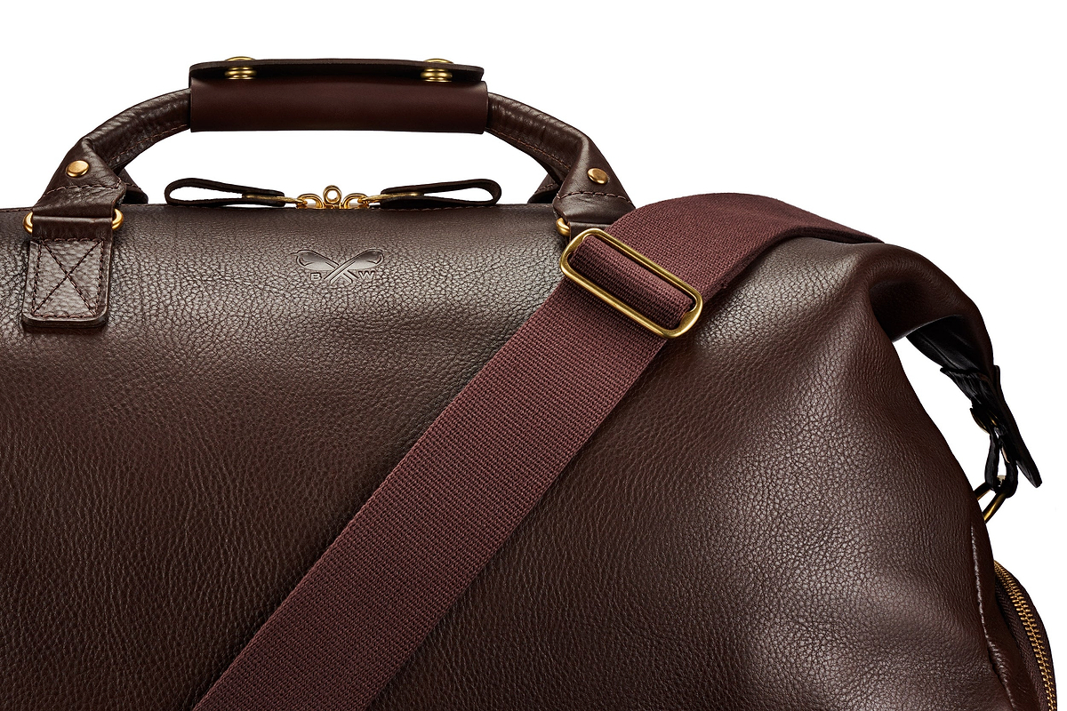 Leather Weekender - Brown