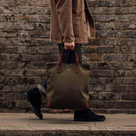 Olive canvas bag 2025